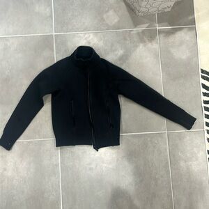 Black Lululemon zip up sweatshirt